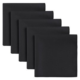 DoreenBeads Sweat Absorbing Handkerchiefs, 5Pcs Small Quick Drying Microfiber Sweat Rag Towels for Gym, Sports and Workout 11.8” x 11.8”