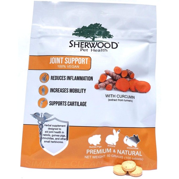 Vegan Joint Support by Sherwood Pet Health (100 Tablets - 50 Grams)