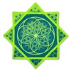 Sunflower of Life - UV - Flow Star- Flow Toy