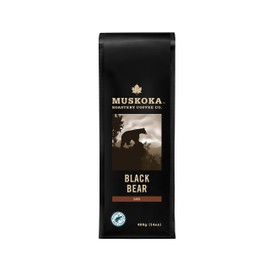 Muskoka Roastery Coffee, Black Bear, Dark Roast, Ground Coffee, 400g