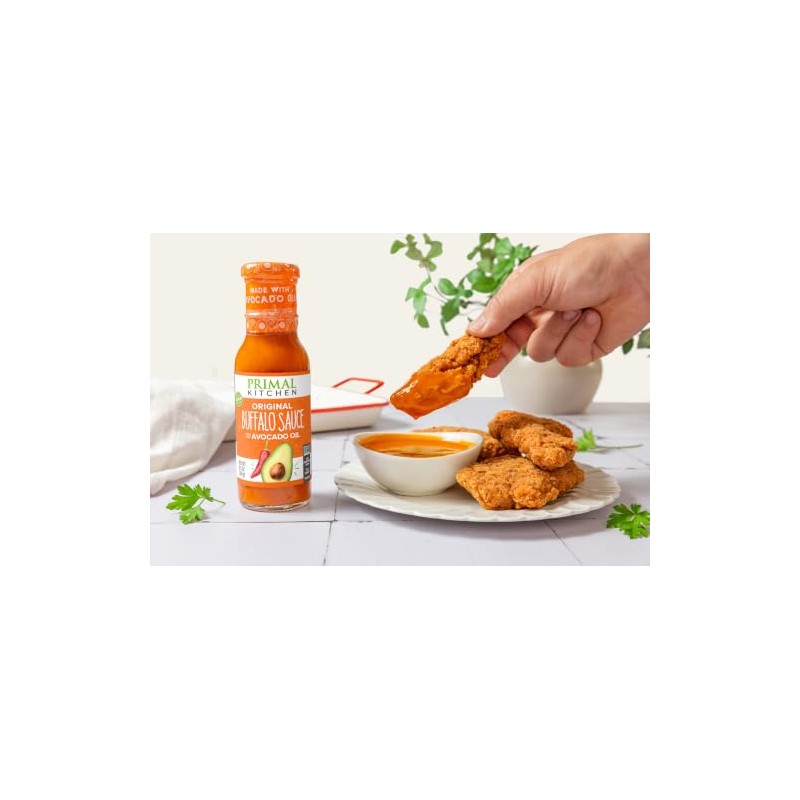 Primal Kitchen Salsa Buffalo Sin Lácteos Variedad Paquete De 2,