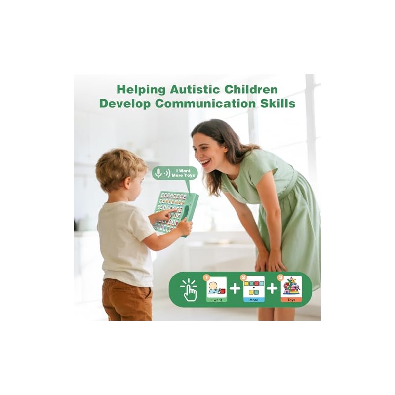 Joyreal AAC Device for Autism, Non Verbal Communication Tools for
