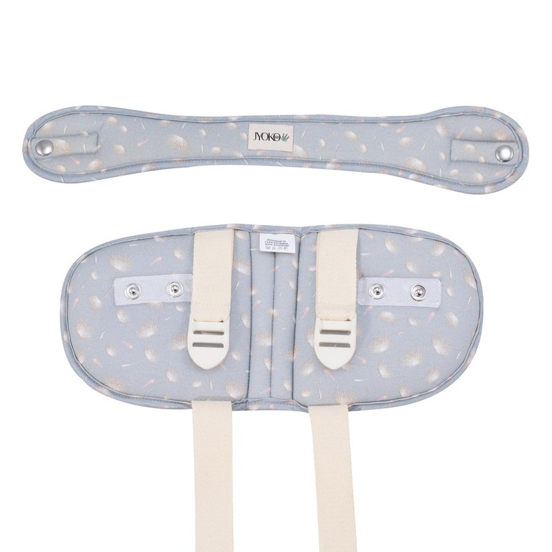 JYOKO Kids Adjustable Playpen Headrest Holder (Black Rayo)