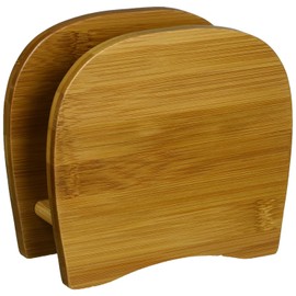 Lipper International 8861 Bamboo Napkin Holder, 6" x 2-3/4" x 5-1/2"