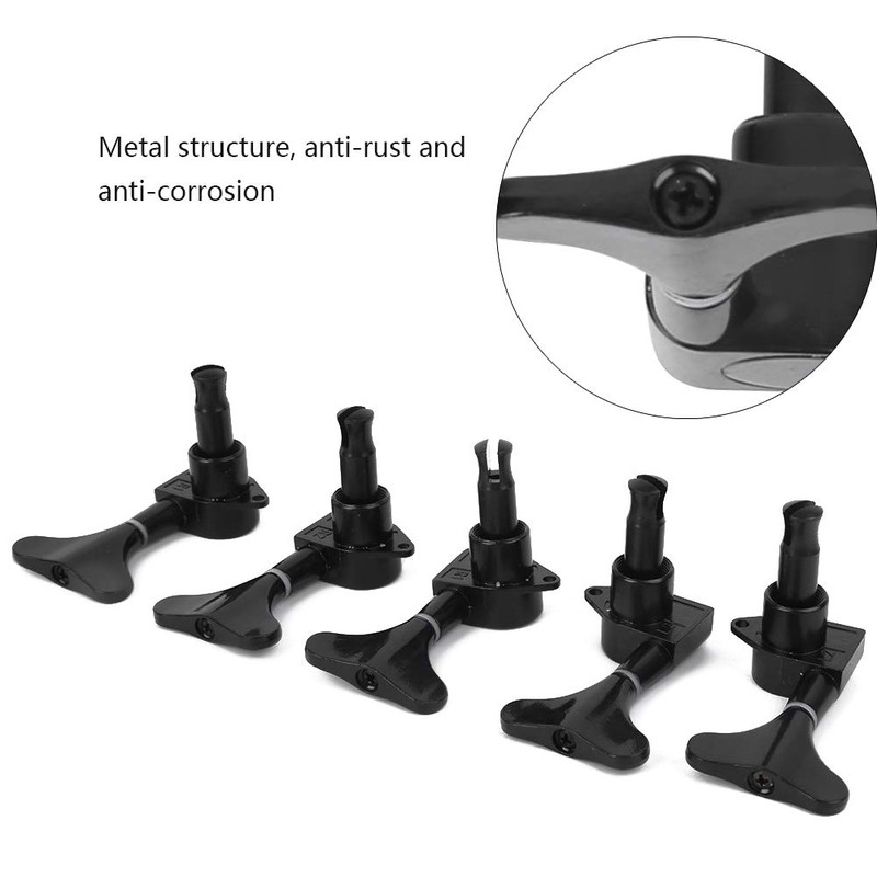 5 String Bass Tuners Left 2 Right 3 Zinc Alloy