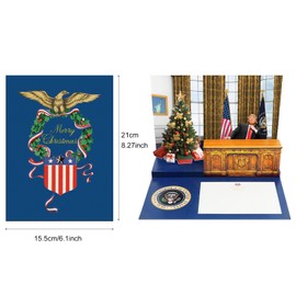 Yewfold Funny Christmas Card,Christmas Greetings Card for Family,Christmas Pop Up Holiday Card for Women and Men,Funny Christmas Cards for Holiday Decoration