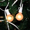 25 Pack G40 Frosted White Light Bulbs Replacement, 1.5 Inch
