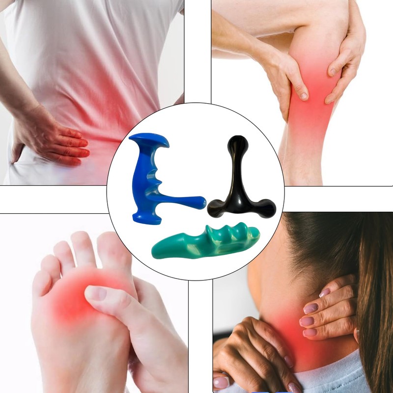 Manual Trigger Point Massage Tool and Thumb Saver for Full