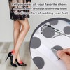 48pcs Moleskin Adhesive Pads, Round Padding Prevention Tape Foot Cushion
