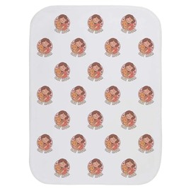 Azeeda 'Cat Mum' Baby Burp/Wash Cloth (BC00033178)