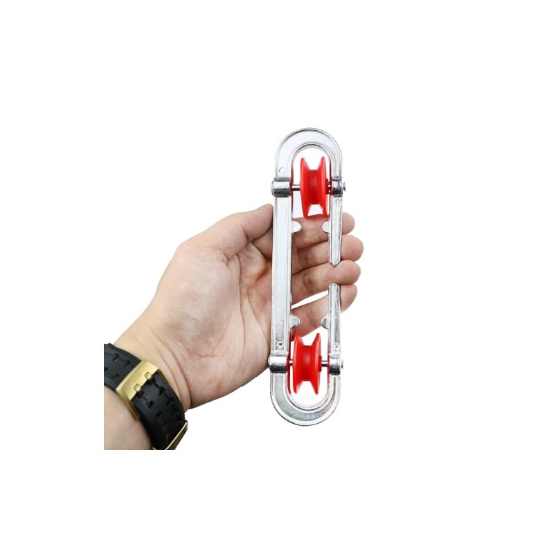Heavy Duty Clothesline Pulley Kit - 2 Pack Tensioner Separator