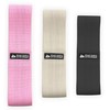 Fabric Resistance Bands Set of 3 - Anti Slip |