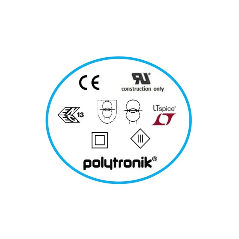 Sedlbauer 826016 Polytronik Basic Toroidal Transformer 50 VA - Input