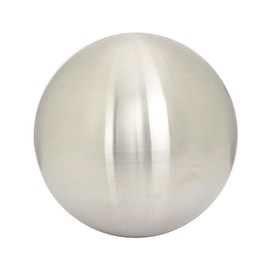 Dehner Brushed Stainless Steel Ball, Diameter 25 cm, Silver