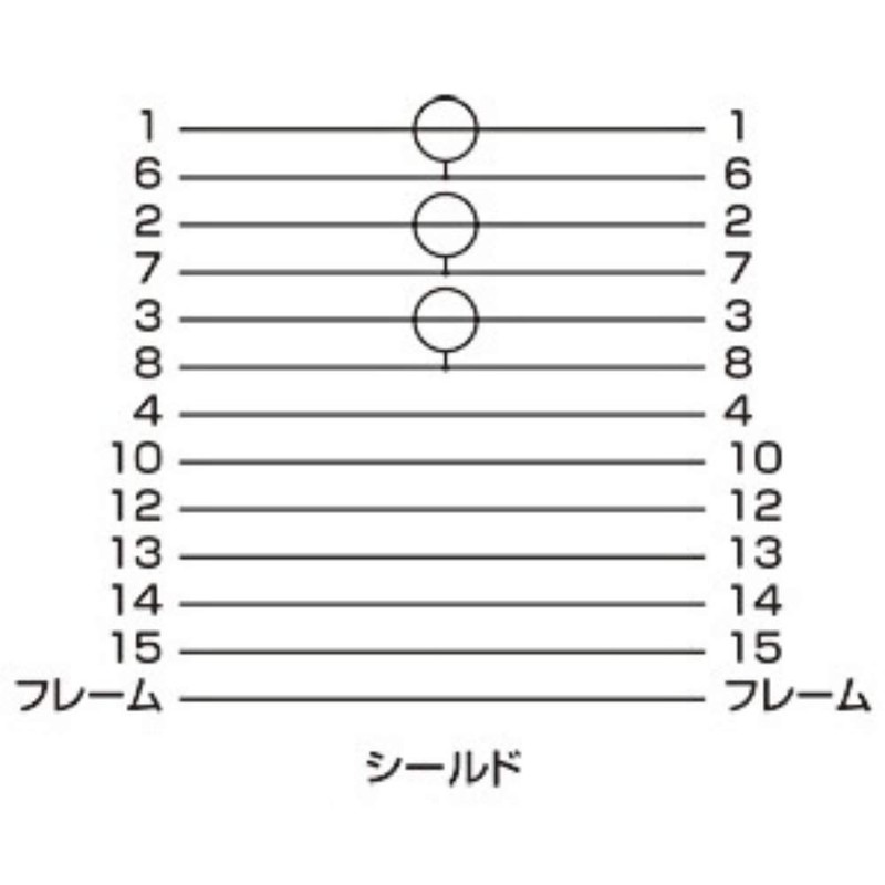 Sanwa Supply Mini D-sub15pin (VGA-VGA) 20m Slim KC-VMH200 Connector (PC