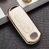 MAX COOL Key Shell Beige TPU Car Remote Key Fob