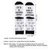 WCGXKO Speech Pathologist Teacher Socks AAC SLP Gift Tiny Humans