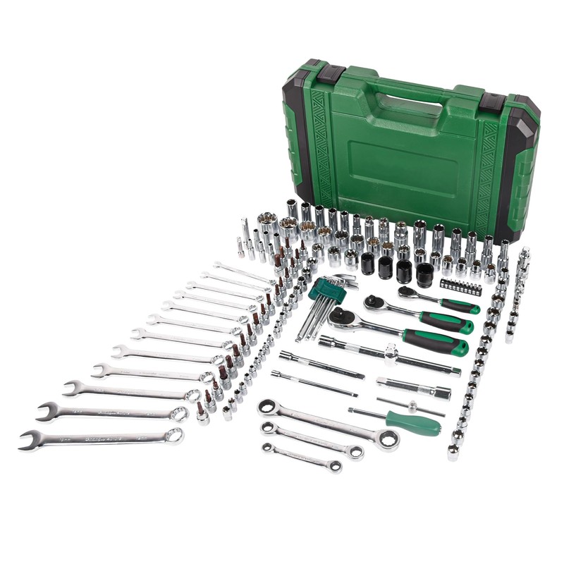 Dawot 151pcs Socket and Drive Tool Set 1/2" 1/4" 3/8"