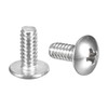 sourcing map #8-32 x 3/8" Truss Head Phillips Machine Screws,