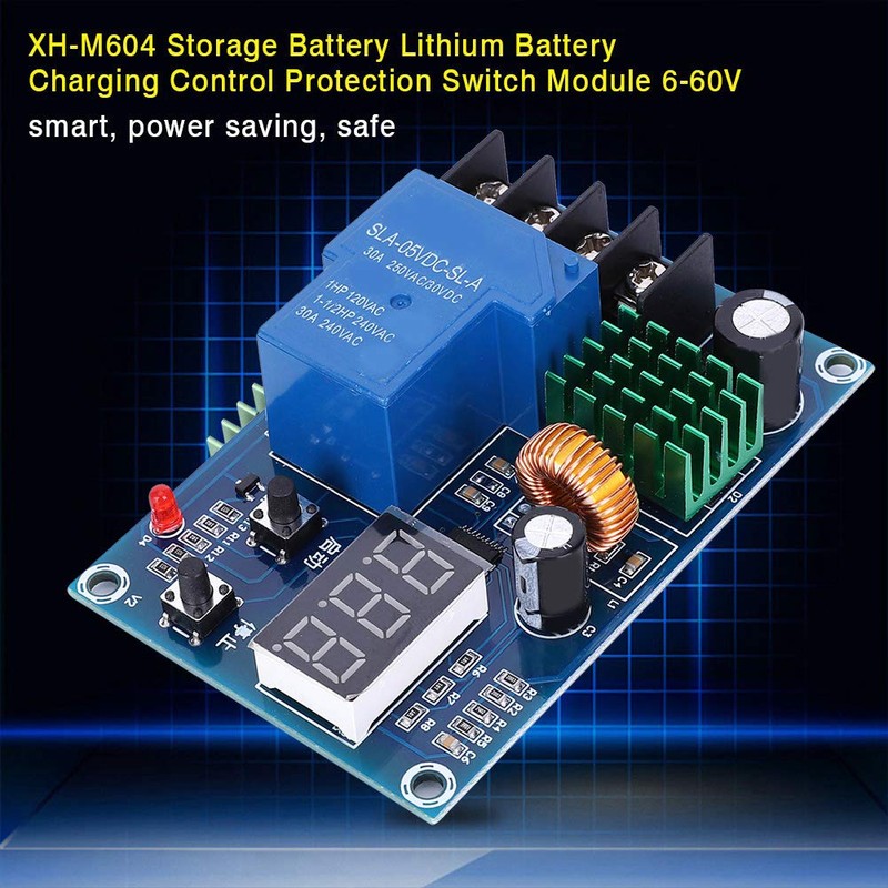 MóDulo de Control de Carga de Batería DC 6-60V Tablero
