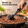 Nylon Meat Chopper for Ground Beef – 5 Curved Blades