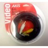 Axis 6-ft Audio/Video Cable Interchanging Gold Series New In Sealed
