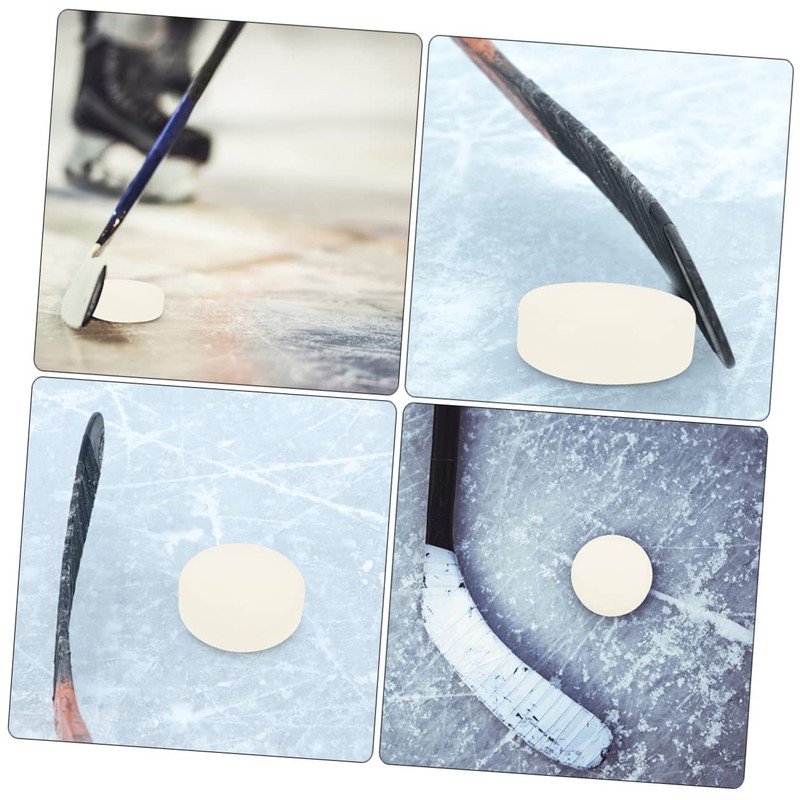 BIUDECO Ice Hockey Pucks 4 Pack Hockey Pucks for Training