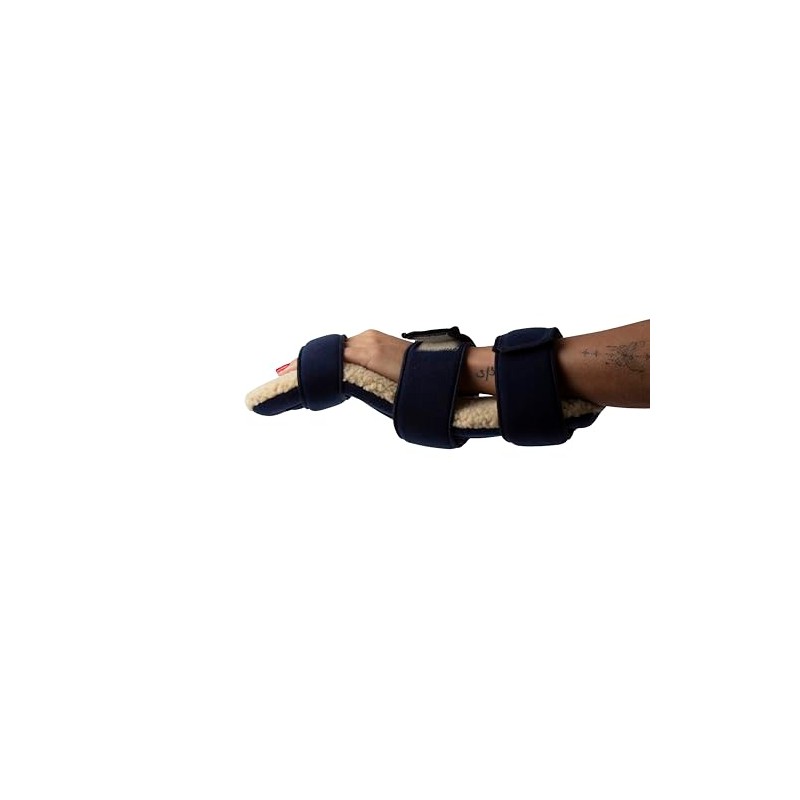 Soft Pro Functional Resting Hand Splint, Adjustable Wrist Support, Bendable