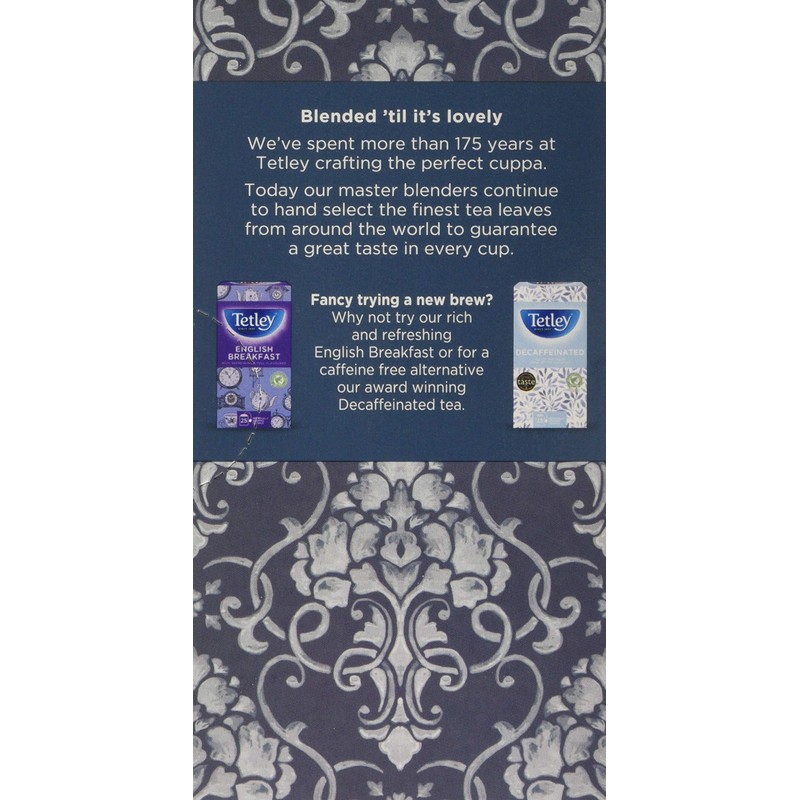 Tetley Earl Grey Tea Bags Drawstring in Envelope - Pack
