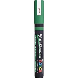 uni PCE2005M.6 Black Board Posca, Medium Point, Green, Water-Based Pigment