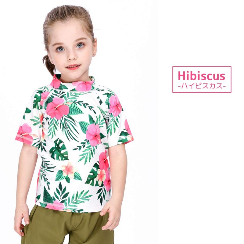 Teddy Kids392 Rash Guard, Kids, Boys, Girls, Short Sleeve, Amphibious,