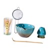 ＫＬＫＣＭＳ 5 Piece Matcha Bowl Set with Spout and Whisk