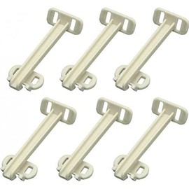 Olympia Dispositif de Bloquage pour Tiroirs et Portes Sécurité Enfant Protection Blanc