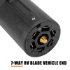 MACHSWON Car Trailer Wiring Tester Hitch Towing LED Connector 7