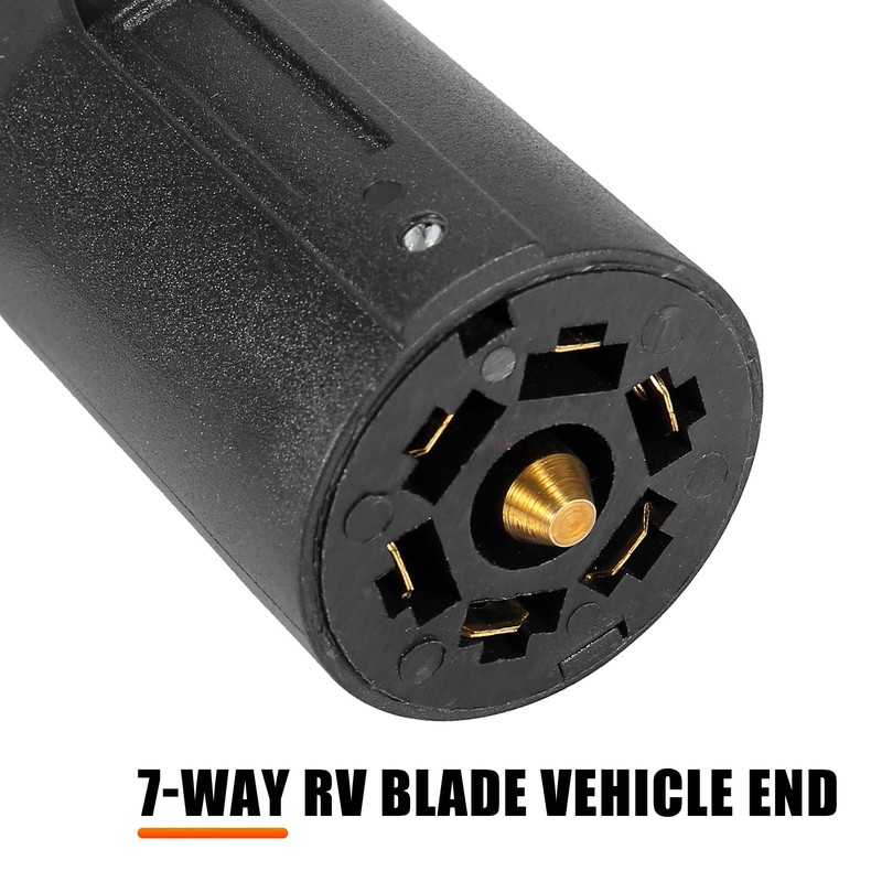 MACHSWON Car Trailer Wiring Tester Hitch Towing LED Connector 7