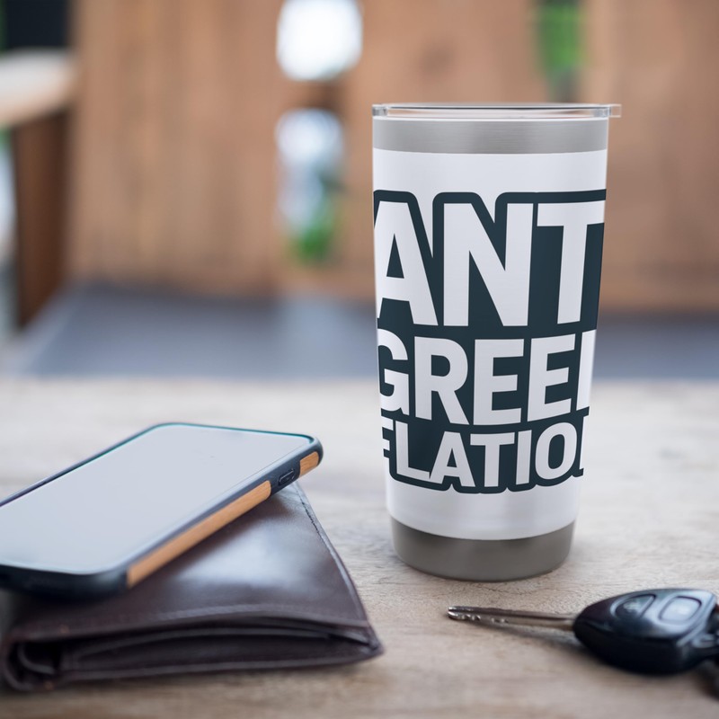 Funny Economy Inflation Price Gouging Corporate Greedflation Stainless Steel Insulated