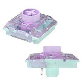 Kailh Saker Mini Low Profile Linear Key Switch Approx 37gf Ultra Thin POM Housing for Mechanical Keyboards for Gaming Keyboards (50)