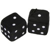 Sumex DADOS20 Plush Dice, Black, 7 x 7 cm
