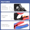 HKS Ferrule Crimping Tool AWG 30-5, Hexagonal Self-Adjusting Ratchet Crimper