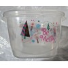 GLAD Limited Edition Christmas Holiday Plastic Storage Container 2 Pack