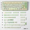 Sumgsn PBT Keycaps, Moa Profile Keycap, Cute Round Kawaii Keyboard