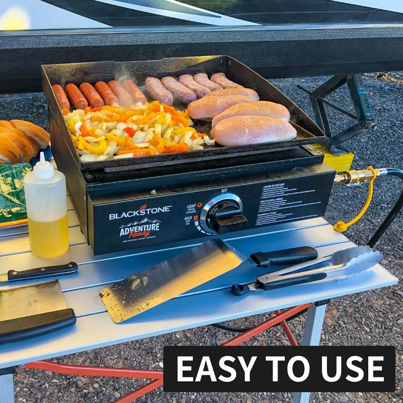 Roastove 1/4" RV Propane Quick Connect Adapter, Propane or Natural