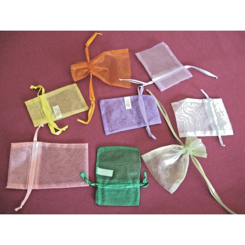 LOT 30 sheer organza mesh drawstring GIFT bags * 2x3