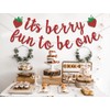 Berry - Banner para el primer cumpleaños, es Berry divertido