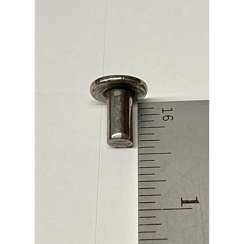 accurate (25) 6# Tinners Rivets Solid MONEL .202 x .391