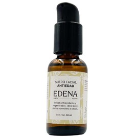 EDENA | Serum Facial Antiedad | Acción Regenerante, Revitalizante |Hidrata y Equlibra a Profundidad | Suaviza Líneas de Expresión | Promueve la regeneracion celuar | Piel Normal a Seca | 30 ml
