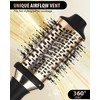 Blow Hair Dryer Brush: Detachable 4-in-1 with Ionic Technology, Brush-Blow-Dryer