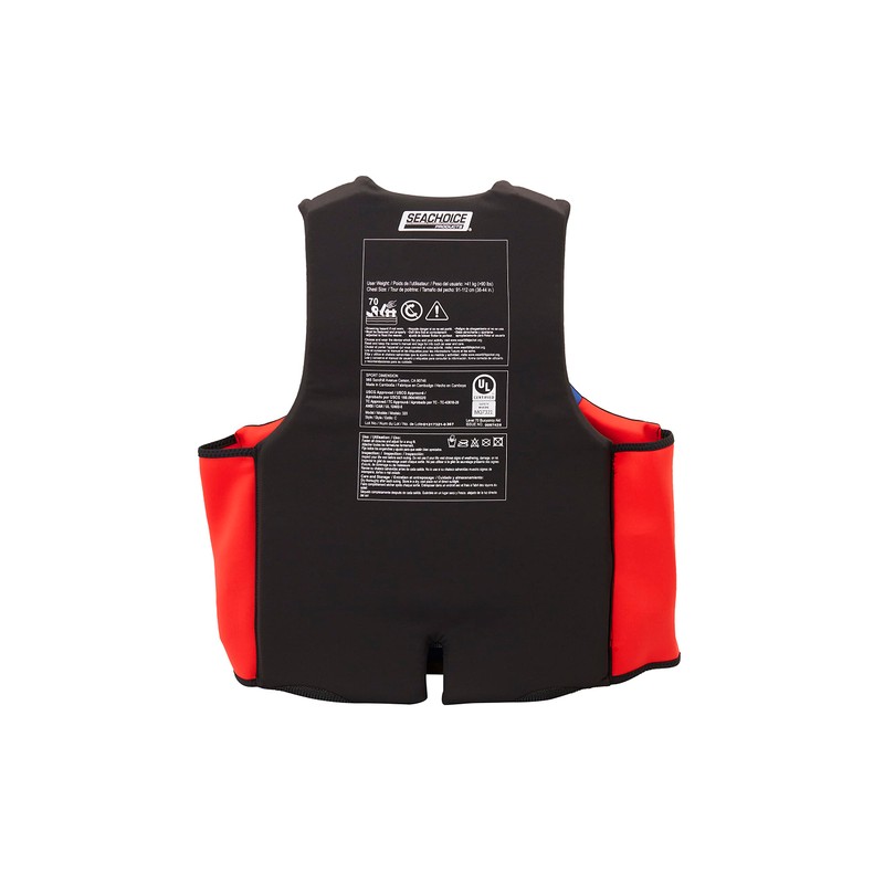 Seachoice Dual Sized Evoprene - S/M - Blue/Red