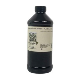 OliveNation Pineapple Flavor Extract - PG Free, Natural - Sugar Free, Non-GMO, Kosher, Vegan Pineapple Extract from Natural Flavors Adds Tropical Taste & Aroma to Baking, Beverages, Cooking 16 oz