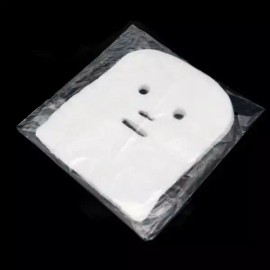 모델링팩 석고팩 피부과 100매 거즈 면 시트 OWFFWNC6 Modeling Pack Plaster Pack Dermatology 100 Sheets Gauze Cotton Sheet [Gauze pack 100 sheets - face shape]